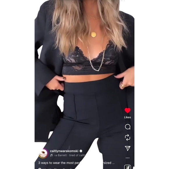 SPANX Perfect Collarless Blazer | Large - Picture 7 of 11